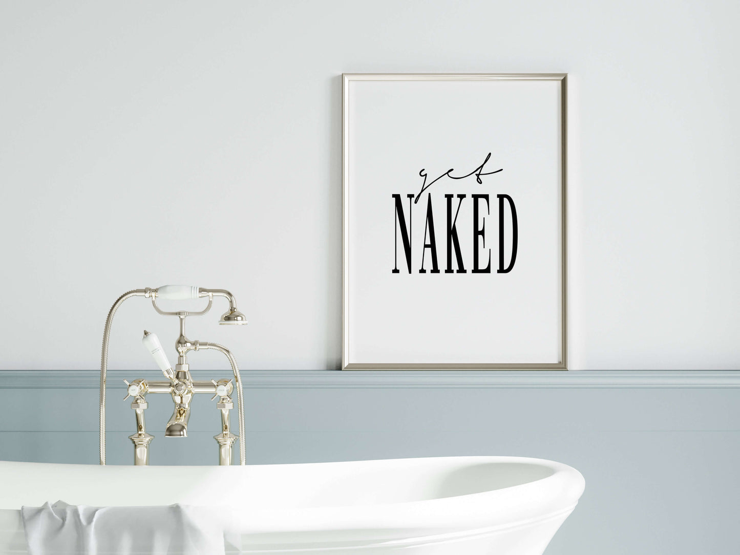 Get Naked Print, Bathroom Decor, Bedroom Print, Bathroom Print, Bathroom Wall Art, Home Print, Funny Bathroom Prints, Funny Bedroom Prints