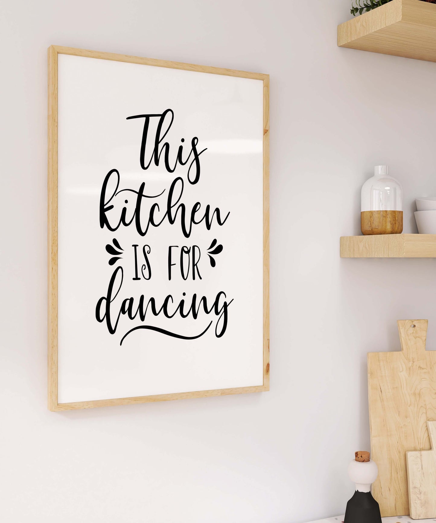 This Kitchen is For Dancing Print, Kitchen Decor, Kitchen Print, Kitchen Wall Art, Home Prints, Funny Kitchen Prints, Funny Posters