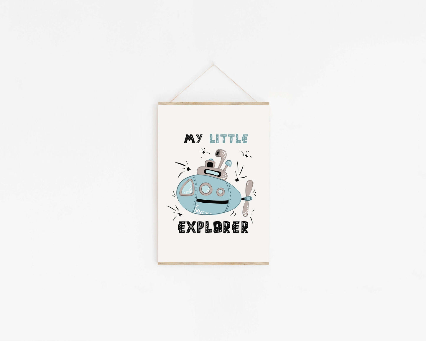 Little Explorer Print, Boys Bedroom Print, Home Decor, Kids Wall Decor, Nursery Prints, Boys Bedroom, Adventure Print, Nursery Decor