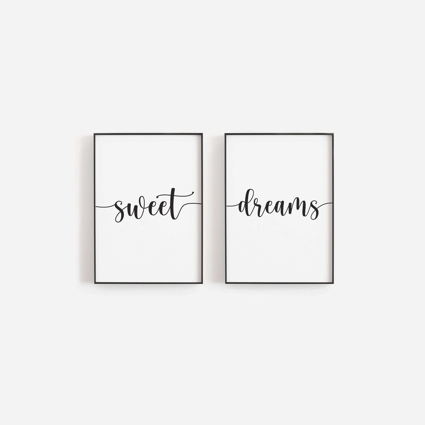 Bedroom Prints, Set Of 2, Wall Art, Home Decor, Bedroom Decor, Sweet Dreams, Bedroom Art, Bedroom Prints, Home Prints, Wall Prints