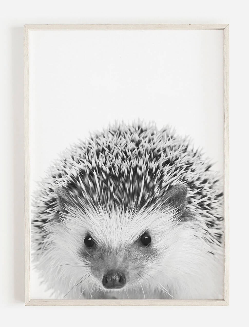 Hedgehog Monochrome Print, Nursery Print, Home Decor, Animal Wall Art, Monochrome Art, Wall Art, Kids Bedroom Decor, Woodland Animal Print