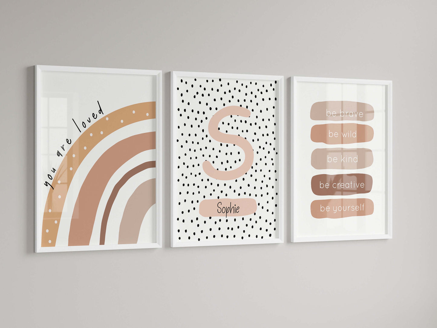 Girls Bedroom Prints, Girls Room Decor, Girls Wall Art, Affirmation Prints, Positive Prints, Nursery Prints, Boho Prints, Kids Prints