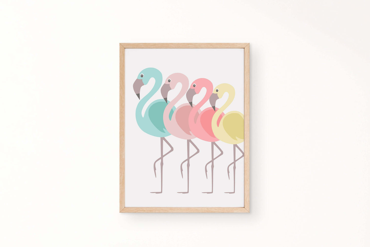 Flamingo Kids Print, Flamingos Poster, Girls Bedroom Print, Kids Wall Decor, Nursery Prints, Nursery Decor, Colourful Wall Art, Playroom