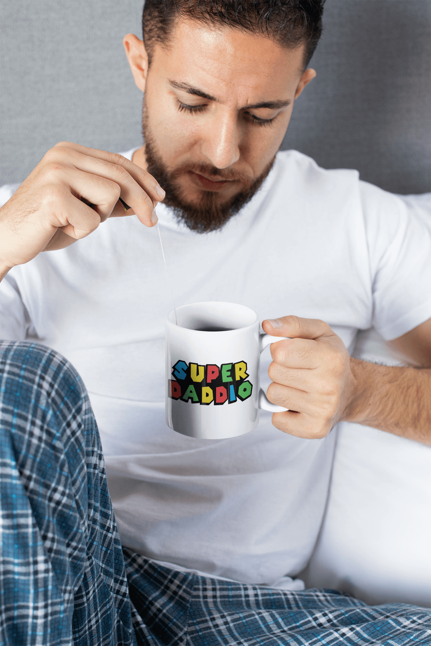 Super Daddio Mug, Father's Day Gift, Dad Mug, Gamer Mug, Gift For Dad, Dad Gift, Ceramic 11oz Mug, Gifts For Him, Birthday Gift