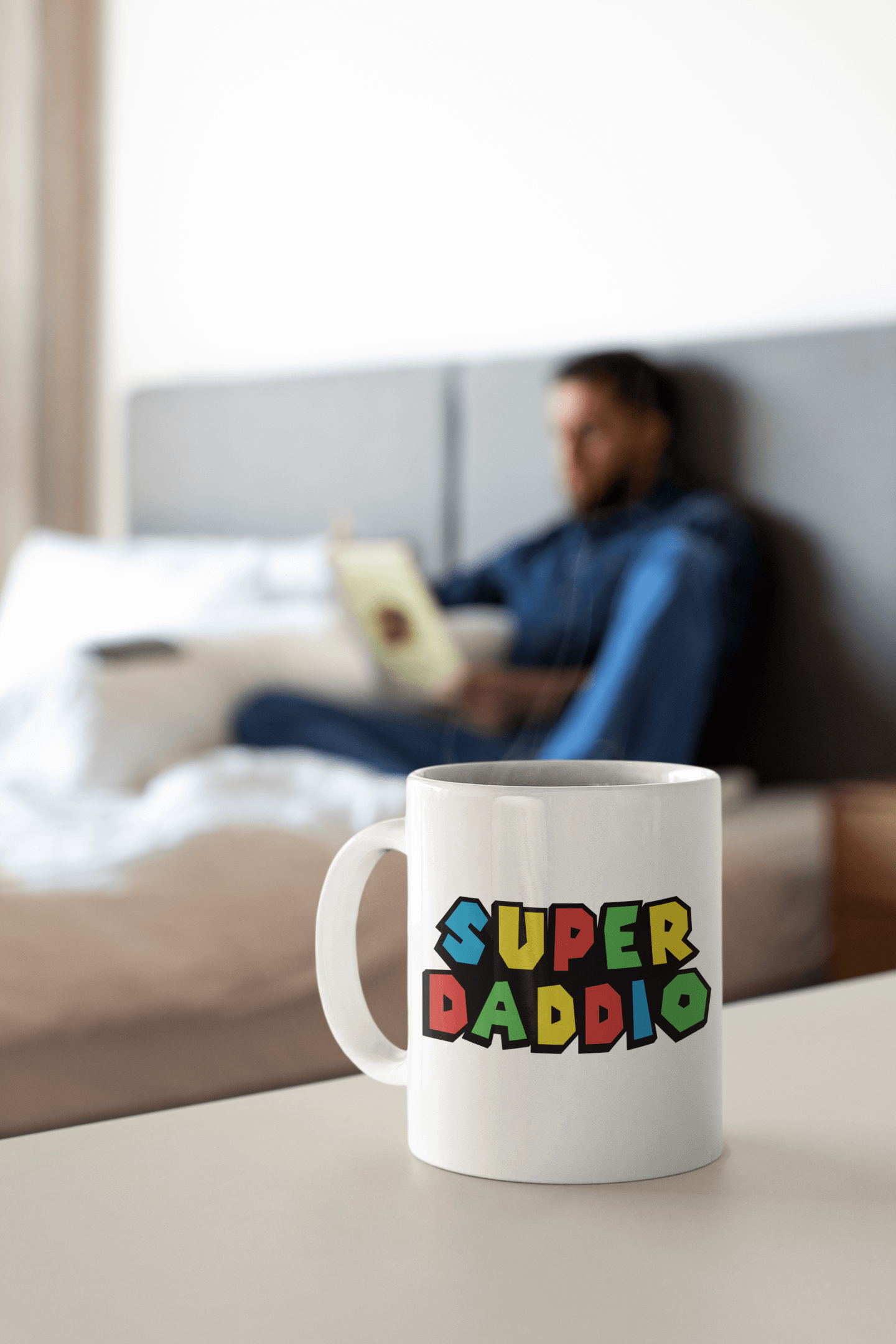 Super Daddio Mug, Father's Day Gift, Dad Mug, Gamer Mug, Gift For Dad, Dad Gift, Ceramic 11oz Mug, Gifts For Him, Birthday Gift