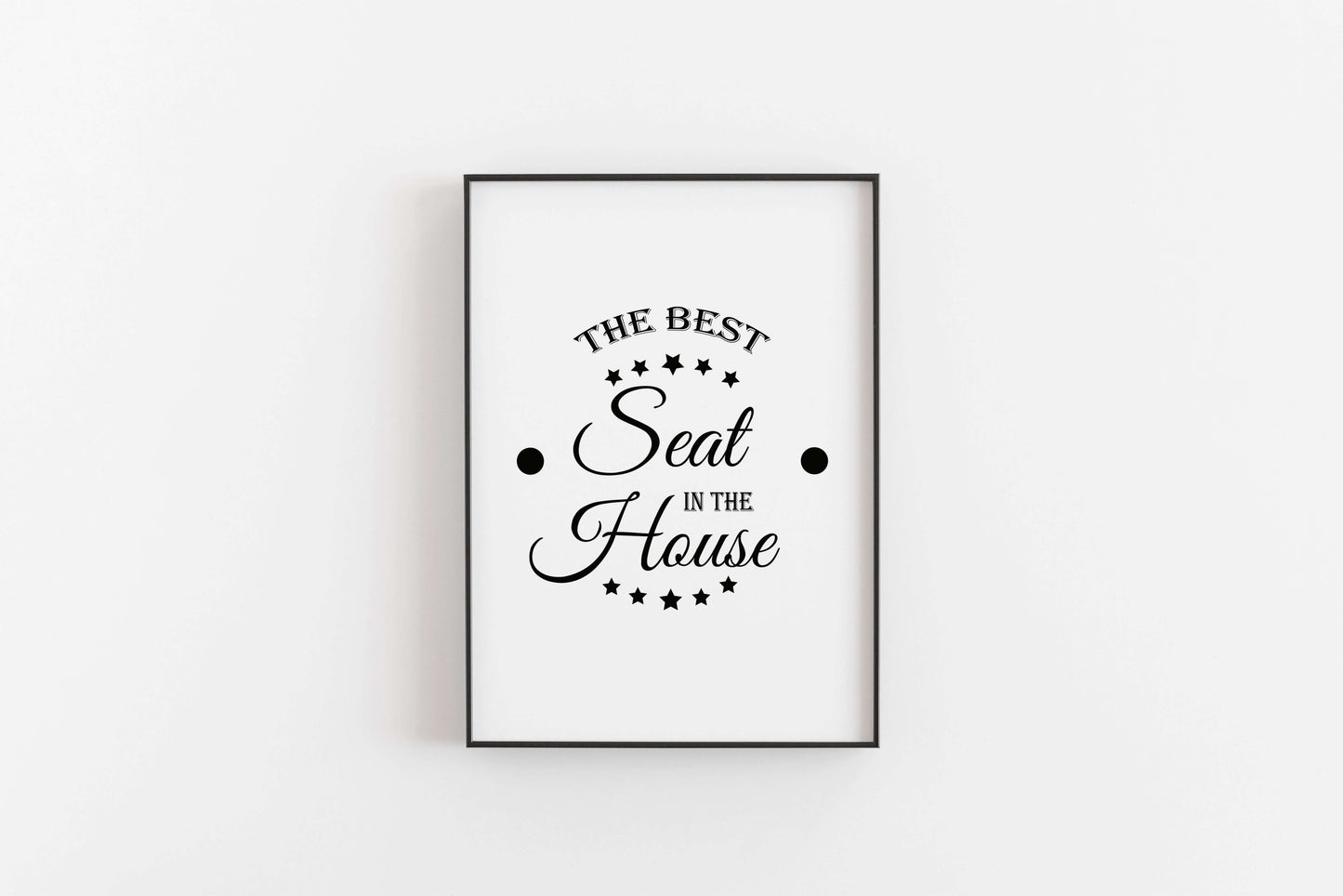 The Best Seat in The House Print, Bathroom Print, Bathroom Decor, Toilet Art, Bathroom Prints, Bathroom Wall Art, Home Print, Funny Bathroom Prints