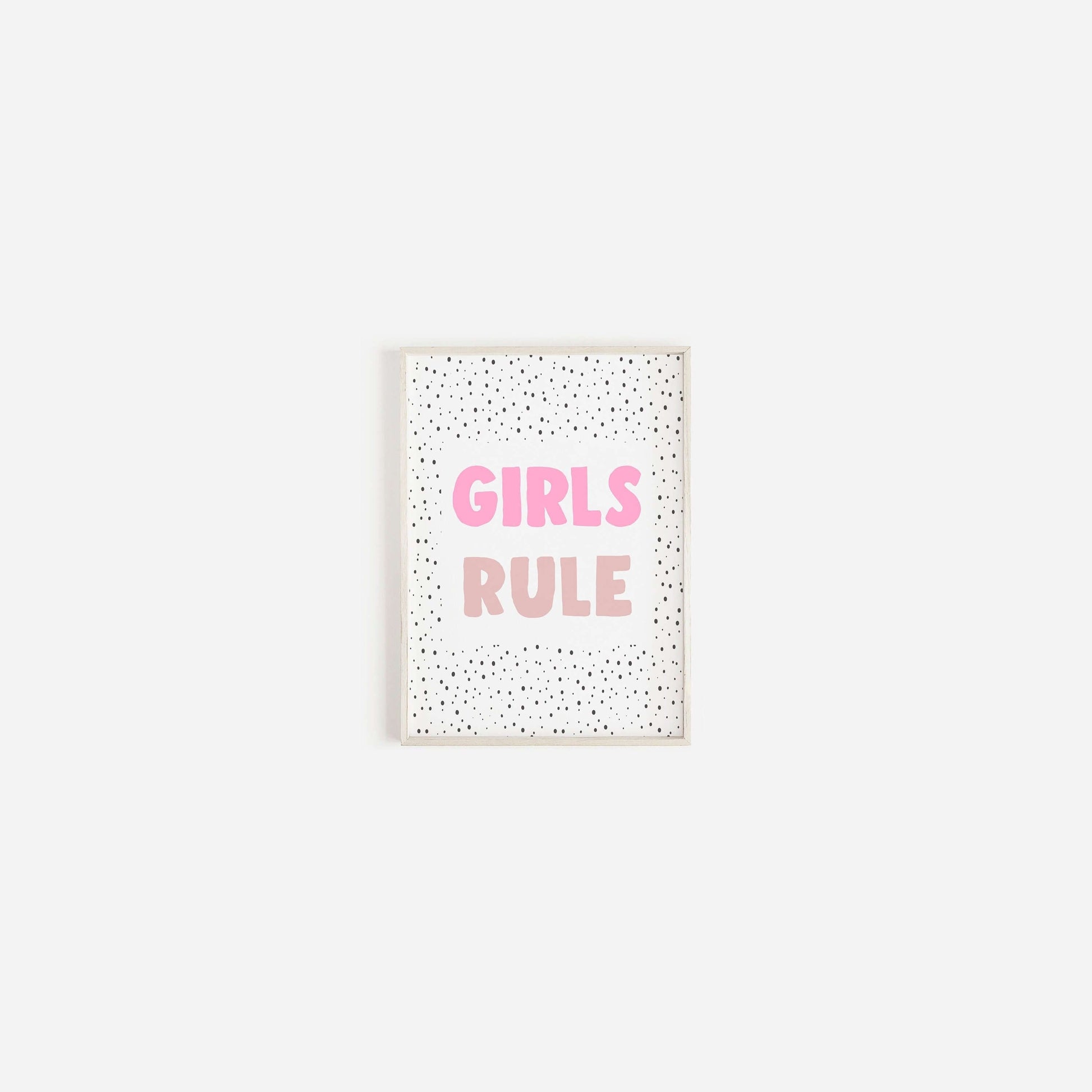 Girls Rule Nursery Print, Girls Bedroom Print, Kids Wall Decor, Nursery Prints, Nursery Decor, Playroom Print, Scandi Print, Girl Power
