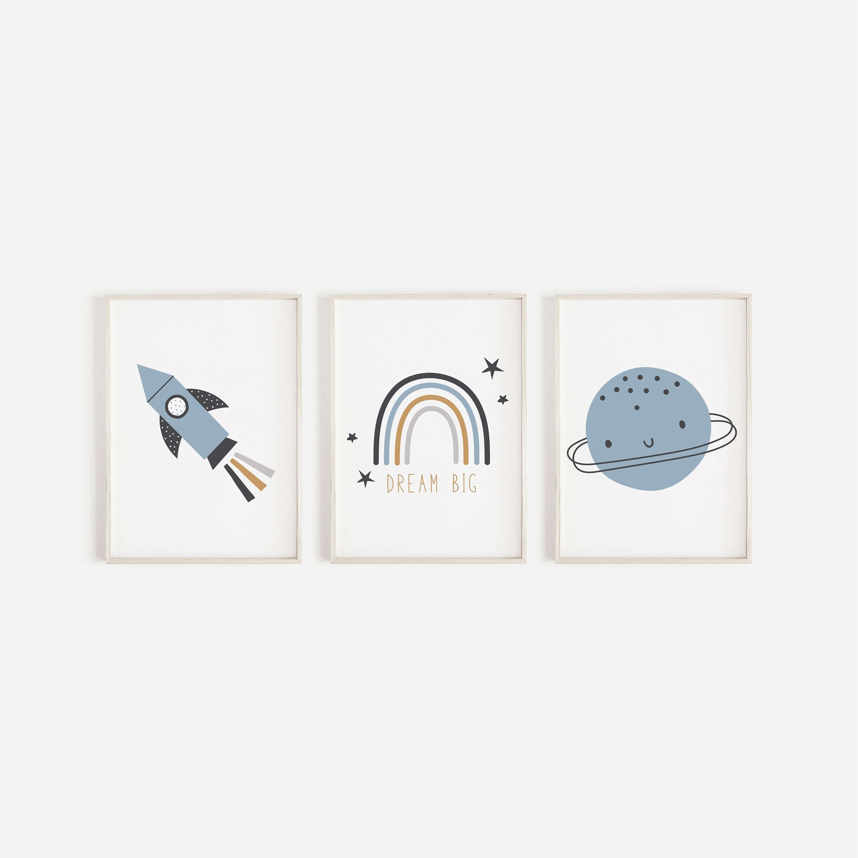 Space hot sale nursery prints